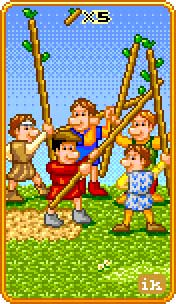 Five of Wands