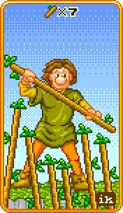 Seven of Wands