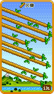 Eight of Wands