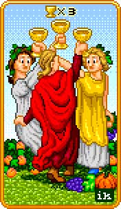 Three of Cups