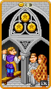 Three of Coins