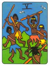 Five of Wands
