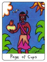Page of Cups