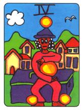 Four of Pentacles