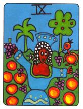 Nine of Pentacles