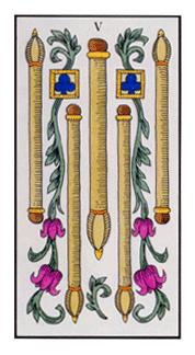 Five of Wands