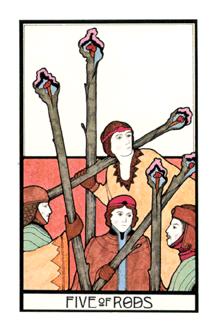 Five of Rods