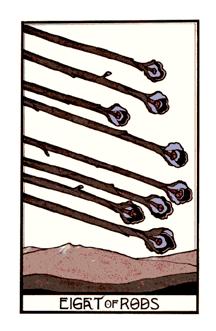 Eight of Rods