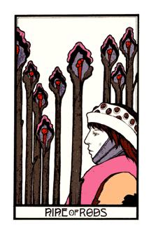 Nine of Rods