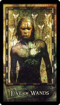 Five of Wands