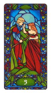 Five of Staves