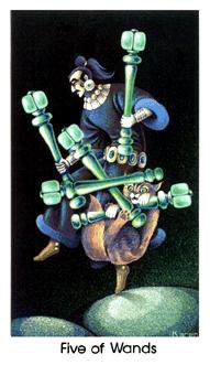 Five of Wands