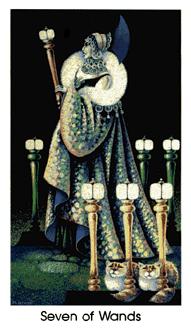 Seven of Wands