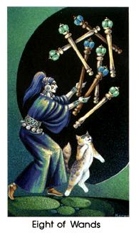 Eight of Wands