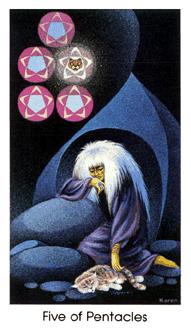 Five of Coins
