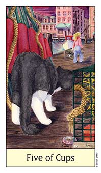 Five of Cups