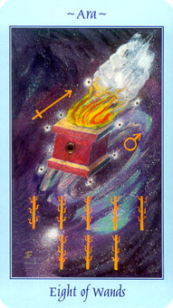 Eight of Wands