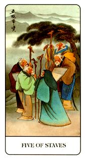 Five of Staves