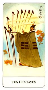 Ten of Staves