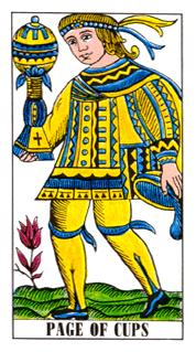 Page of Cups