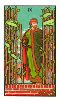 Nine of Wands