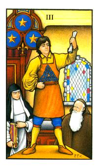 Three of Pentacles