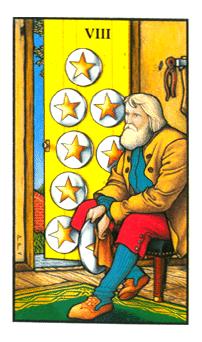 Eight of Pentacles