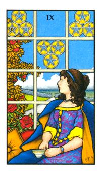 Nine of Pentacles