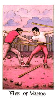 Five of Wands