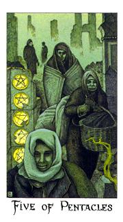 Five of Coins