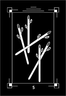 Five of Wands