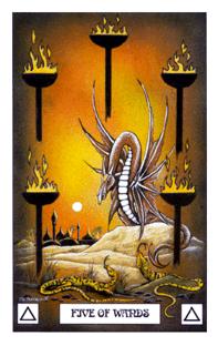 Five of Wands