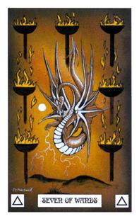 Seven of Wands