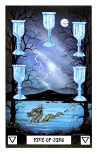 Five of Cups
