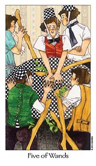 Five of Wands