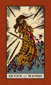 Seven of Wands