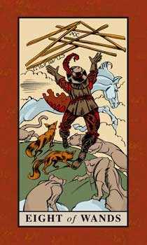 Eight of Wands
