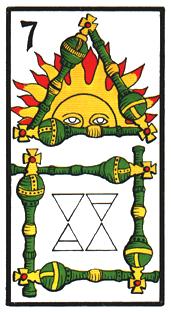 Seven of Wands