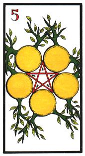 Five of Coins