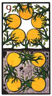 Nine of Coins