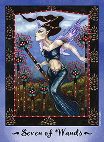 Seven of Wands