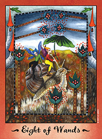 Eight of Wands