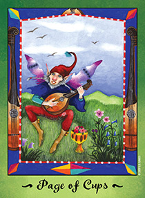 Page of Cups