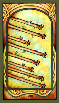 Eight of Wands