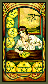 Eight of Pentacles