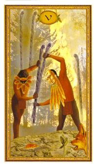Five of Wands
