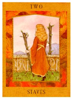 Two of Staves