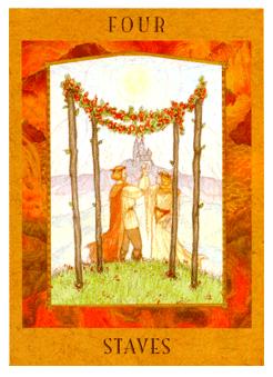 Four of Staves