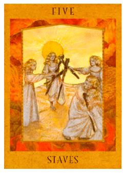 Five of Staves
