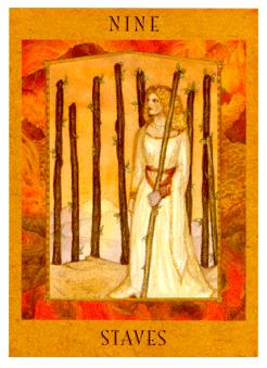 Nine of Staves